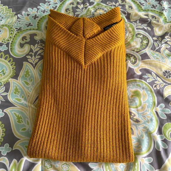 Rust Sweater tunic or dress - Picture 5 of 7